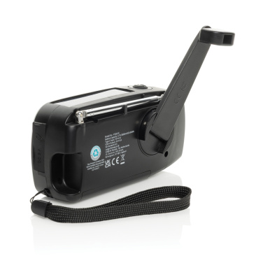 Logotrade business gifts photo of: RescueWave RCS recycled plastic emergency radio