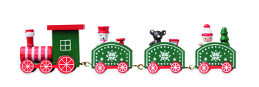Logotrade promotional item image of: Wooden Christmas train