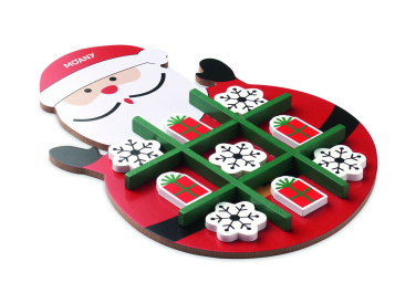 Logo trade promotional giveaways picture of: Christmas wooden tic tac toe