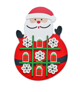 Logotrade business gifts photo of: Christmas wooden tic tac toe