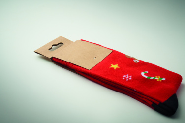 Logo trade promotional gifts picture of: Pair of Christmas socks L