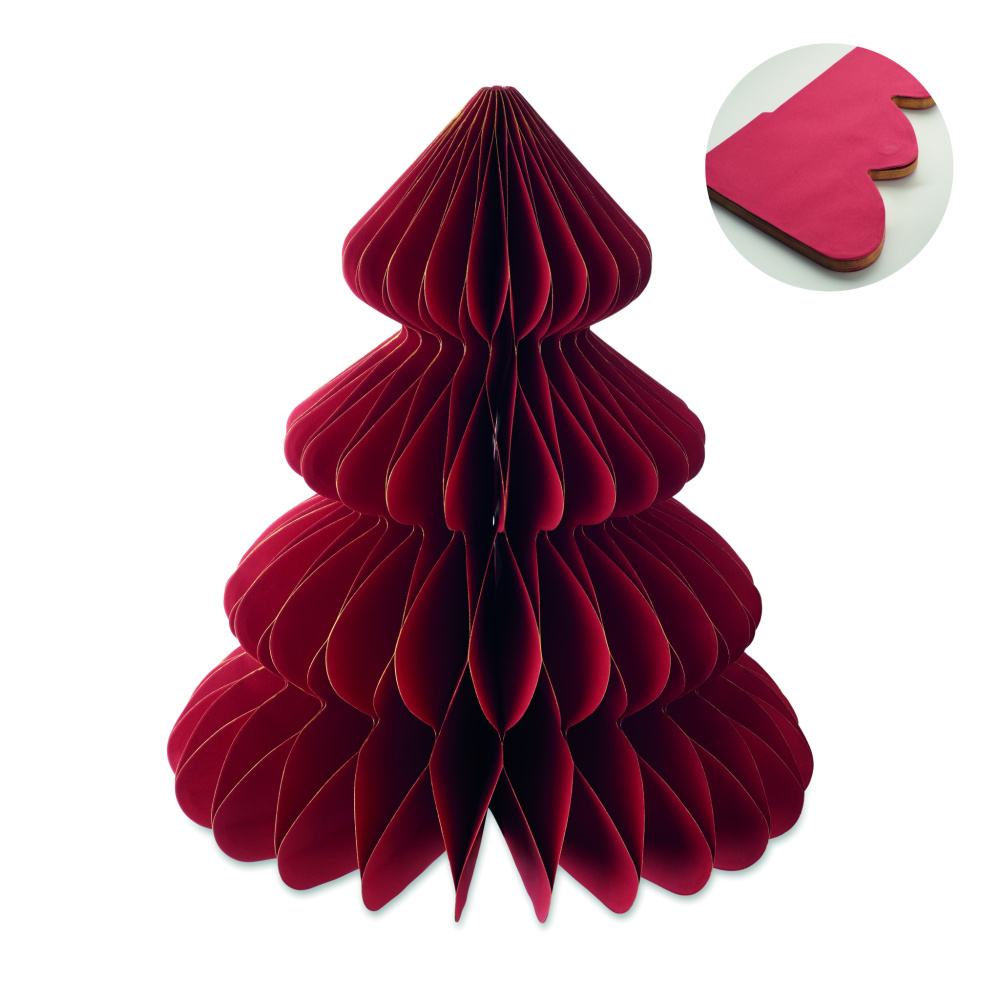 Logotrade promotional merchandise picture of: Paper Xmas tree decoration