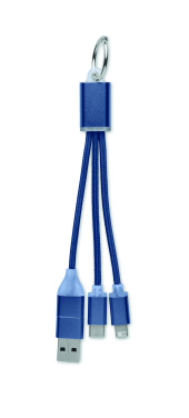 Logo trade promotional products picture of: 4 in 1 charging cable type C