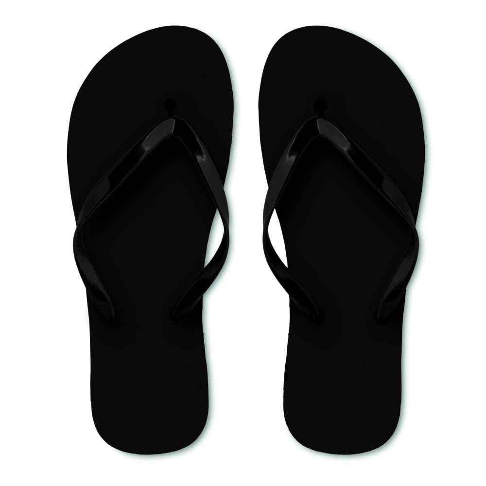 Logo trade corporate gifts picture of: EVA beach slippers L