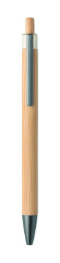 Logotrade promotional giveaway image of: Push button bamboo pen