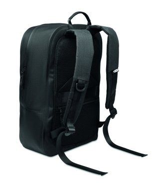 Logo trade promotional item photo of: 300D RPET computer backpack
