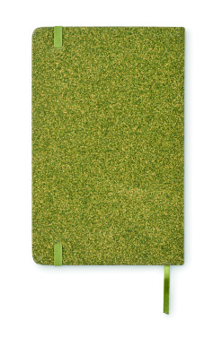 Logo trade business gift photo of: A5 notebook with hard cover