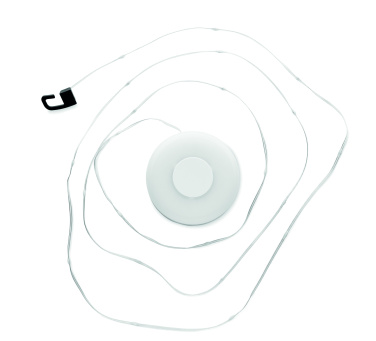 Logo trade promotional merchandise picture of: Retractable LED string light