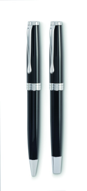 Logotrade corporate gift image of: Ball pen and roller set
