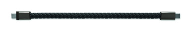 Logo trade promotional product photo of: Braided bracelet cable type-C