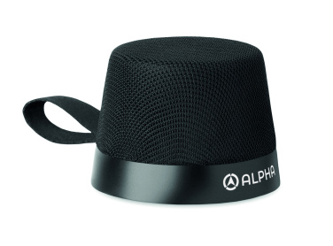 Logo trade promotional merchandise picture of: 3W wireless speaker with stand