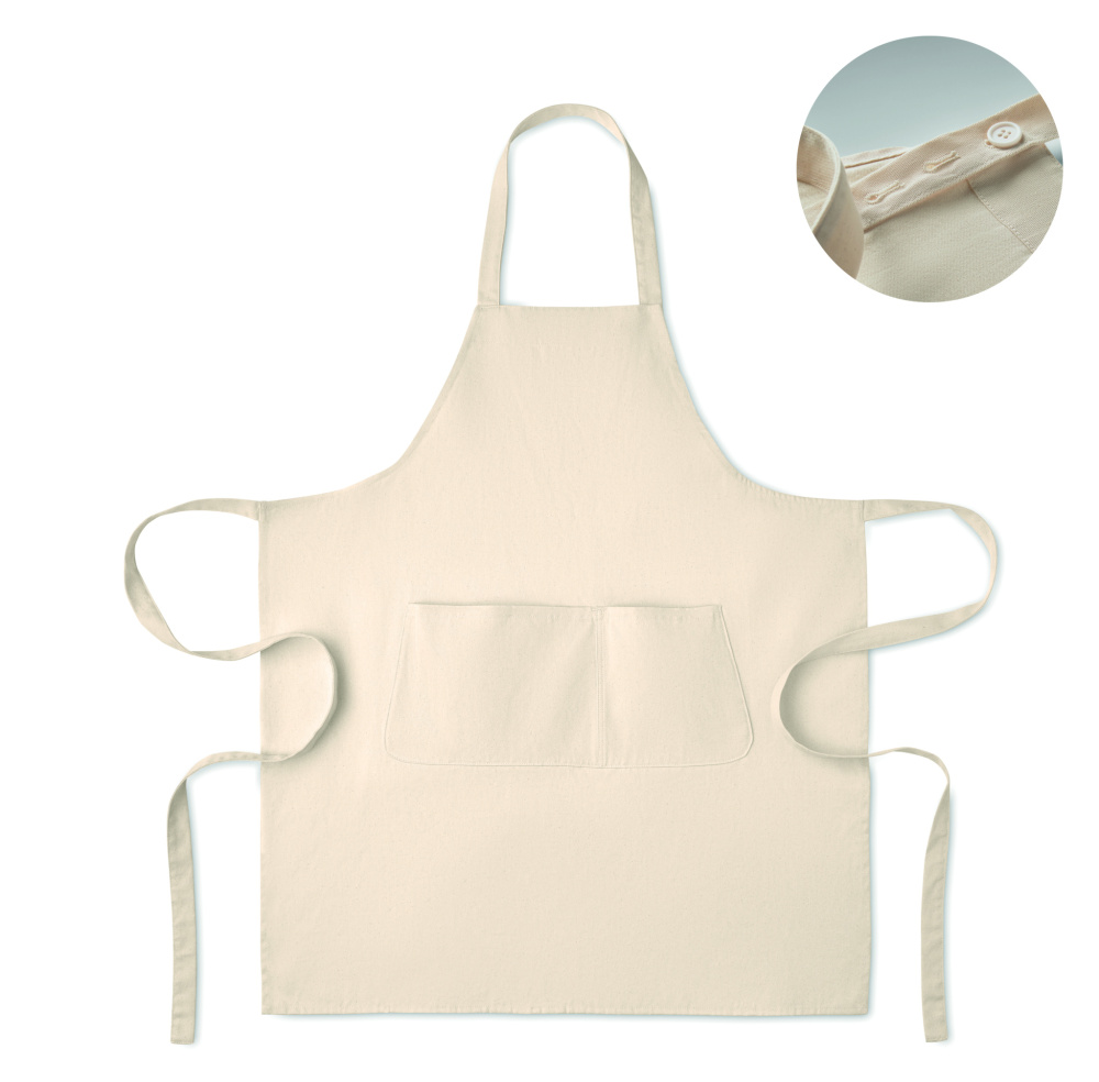 Logotrade promotional product picture of: Organic cotton apron 240 gr/m²