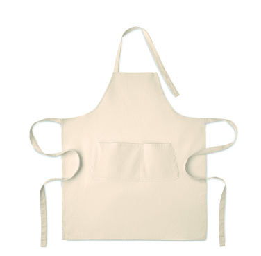 Logo trade promotional merchandise picture of: Organic cotton apron 240 gr/m²