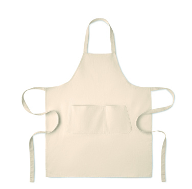 Logo trade promotional gifts image of: Organic cotton apron 240 gr/m²