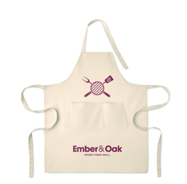 Logo trade advertising products picture of: Organic cotton apron 240 gr/m²