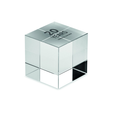 Logo trade promotional product photo of: Glass cube award