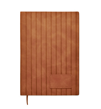 Logo trade business gift photo of: A5 notebook in smokey PU