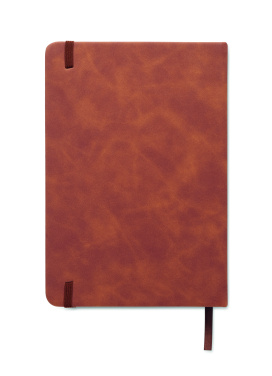 Logotrade promotional product picture of: A5 smokey PU notebook