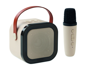 Logo trade advertising products picture of: Karaoke set speaker