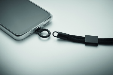Logo trade advertising products picture of: RPET phone wrist cord