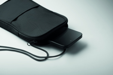 Logotrade corporate gift picture of: RPET cross body travel pouch