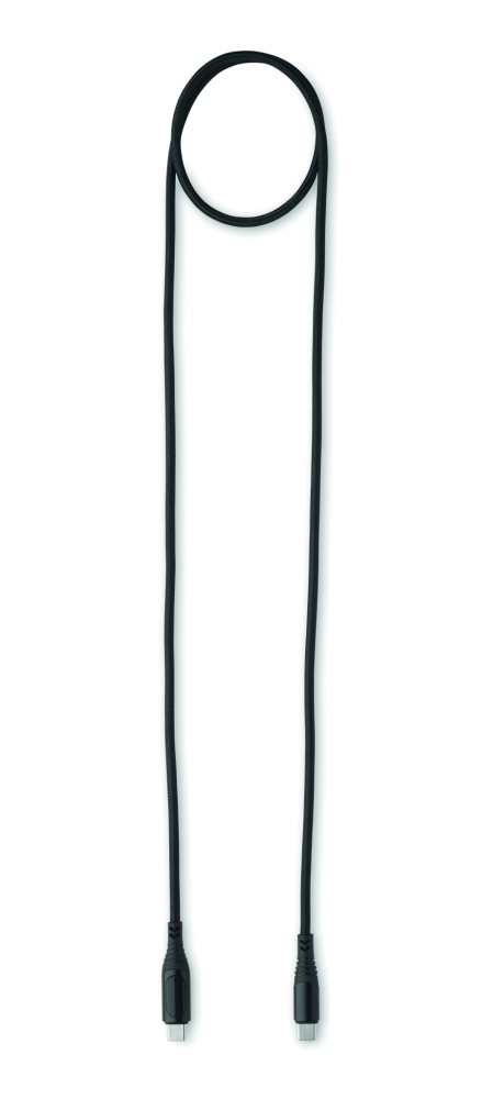 Logo trade corporate gifts image of: 100W charging cable type-C