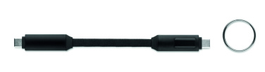 Logotrade promotional merchandise image of: 60W charging cable keyring