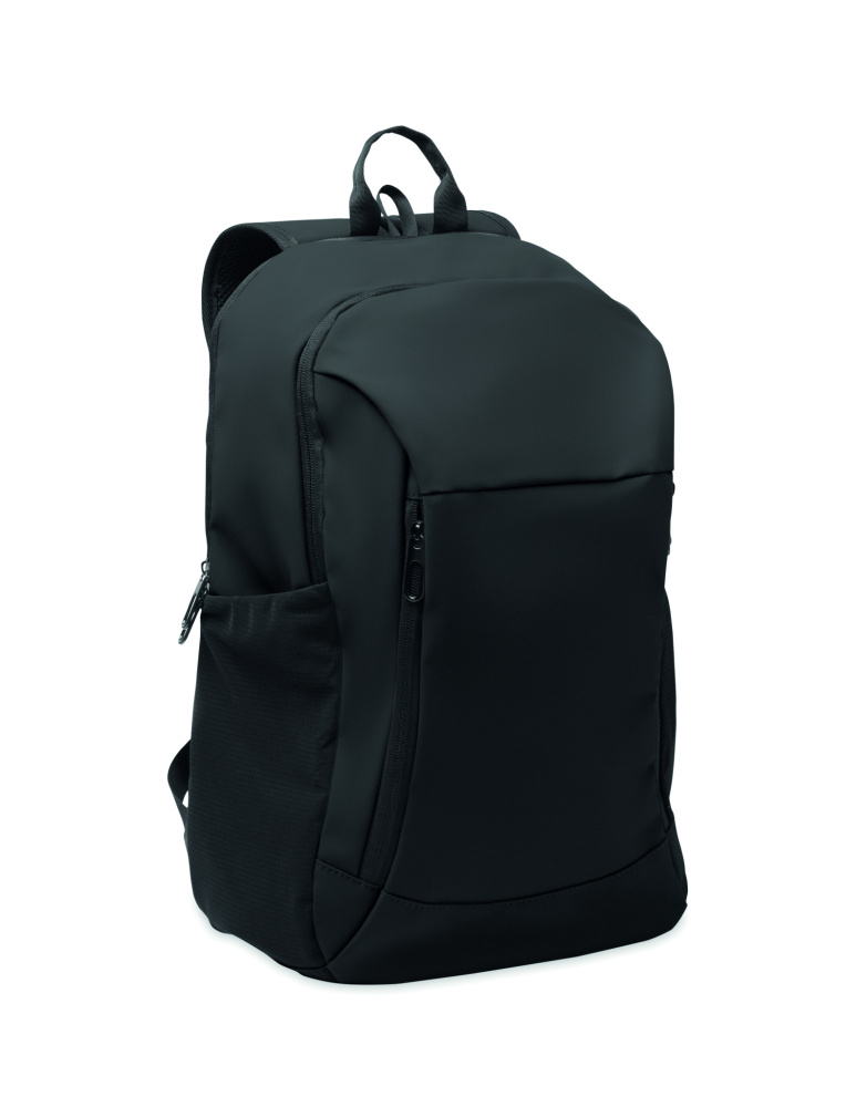 Logo trade promotional merchandise photo of: 15" soft PU laptop backpack