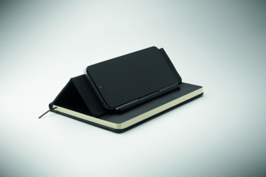 Logotrade promotional items photo of: A5 notebook with phone holder
