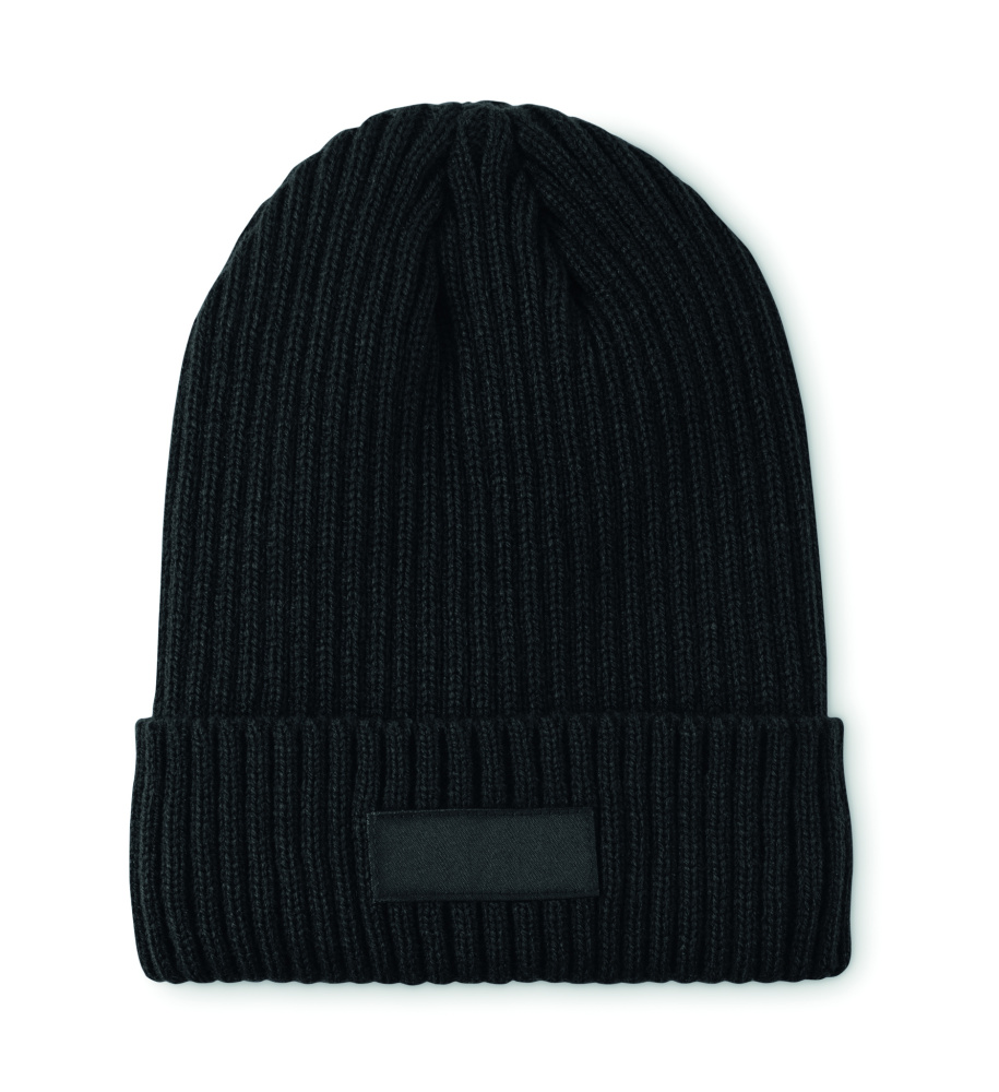 Logo trade promotional giveaways picture of: 3M knitted beanie with cuff