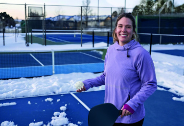 Logo trade business gift photo of: Pickle ball paddle set