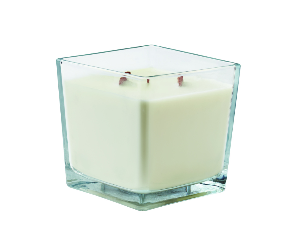 Logo trade promotional merchandise image of: Plant based wax candle 1300 gr