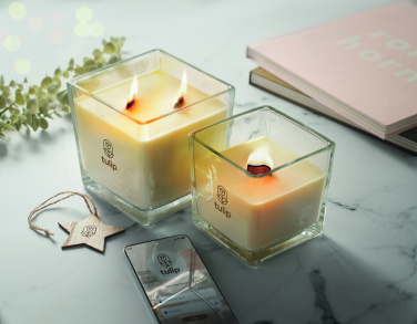 Logo trade promotional gifts picture of: Plant based wax candle 1300 gr
