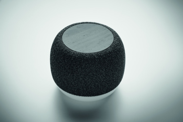 Logo trade promotional merchandise picture of: 15W wireless charger speaker