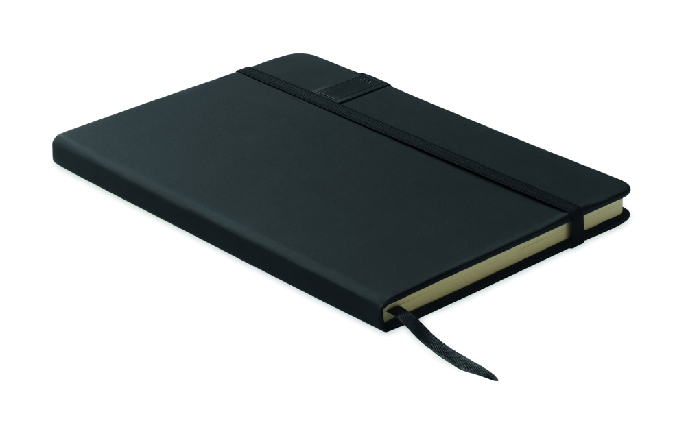 Logo trade business gifts image of: A5 notebook w/ integrated USB