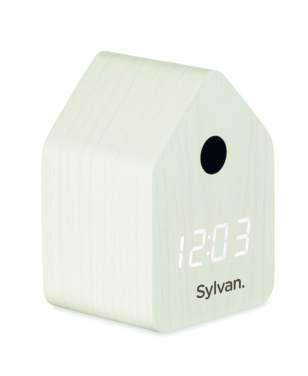 Logotrade promotional product image of: MDF cuckoo alarm clock