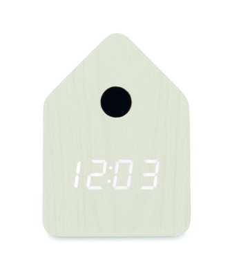 Logotrade promotional merchandise photo of: MDF cuckoo alarm clock