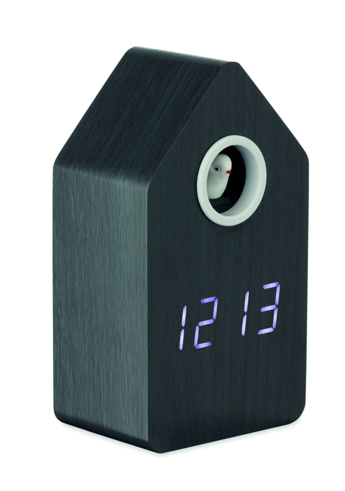 Logotrade promotional product picture of: MDF cuckoo alarm clock