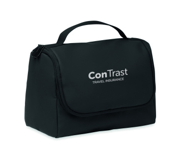 Logo trade promotional products image of: Cosmetic hanging bag in PU