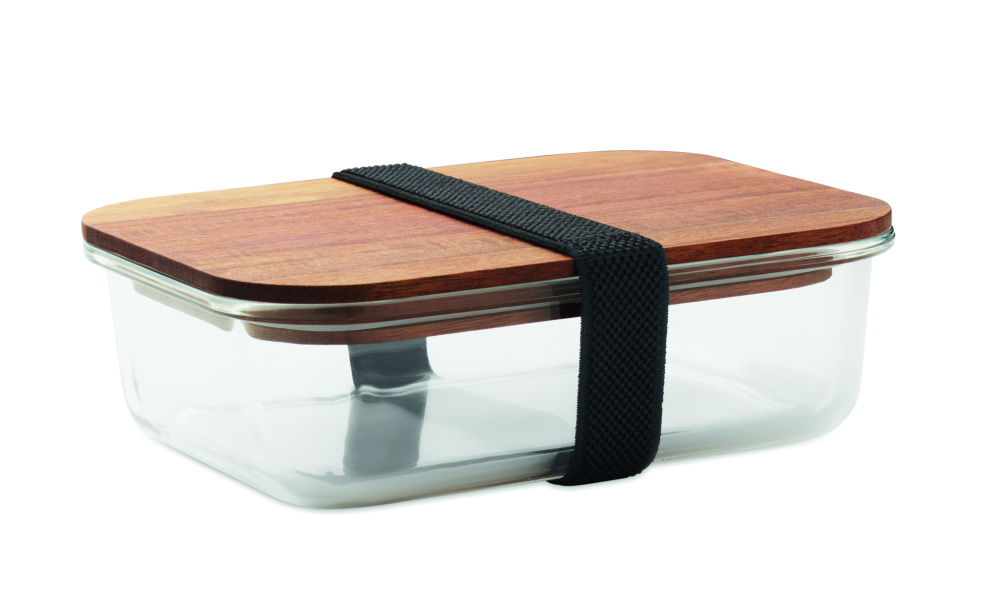 Logo trade corporate gift photo of: Glass lunch box 800ml