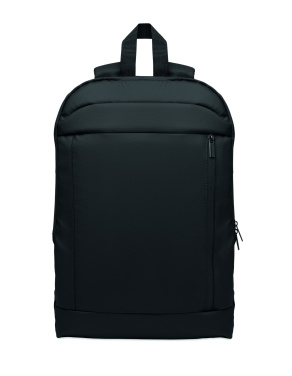 Logo trade advertising products image of: Expandable 600D RPET backpack