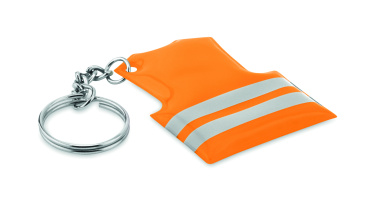 Logotrade promotional items photo of: Key ring with reflecting vest Jekabpils