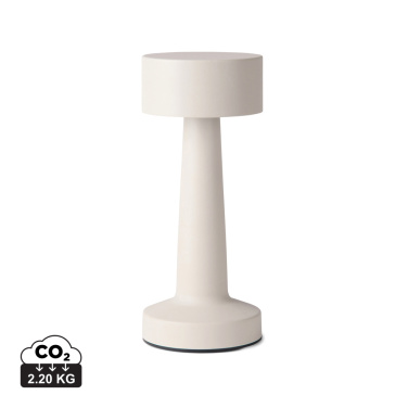 Logo trade corporate gifts picture of: VINGA Maris RCS recycled ABS table lamp