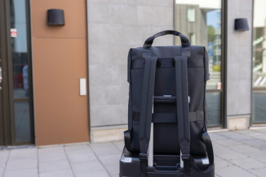 Logo trade corporate gifts picture of: VINGA Baltimore RCS tote backpack