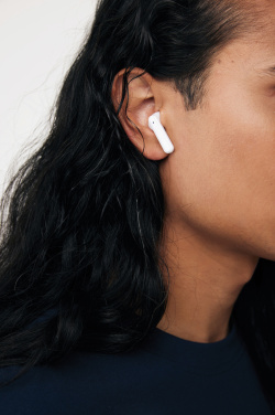 Logo trade promotional gifts picture of: Tunevo RCS recycled plastic wireless earbuds