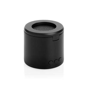 Logo trade corporate gifts image of: Magpulse RCS recycled plastic 3W speaker w/magnetic holder