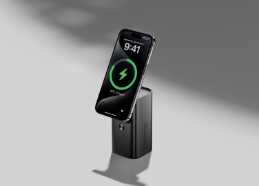 Logo trade corporate gift photo of: Urban Vitamin Sunnyvale 100W 15.000mAh magnetic powerbank