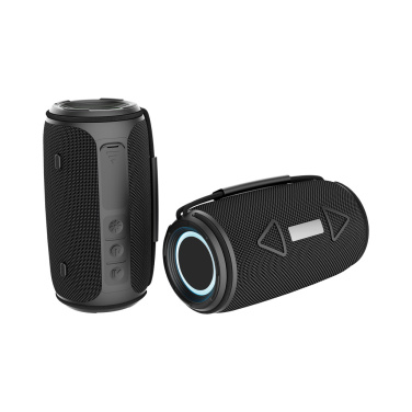 Logotrade promotional gift picture of: Prisma RCS recycled plastic IPX 4 waterpoof 16W speaker