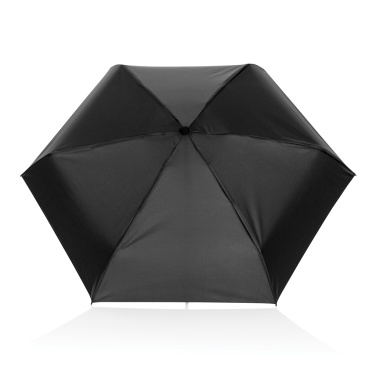 Logotrade corporate gift picture of: 19.5" Aware™ RPET super mini manual 190T Pongee umbrella