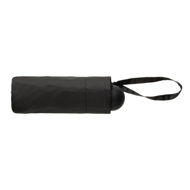 Logo trade promotional gifts picture of: 19.5" Aware™ RPET super mini manual 190T Pongee umbrella